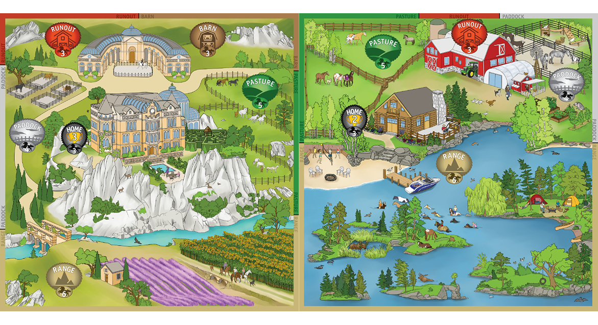 French countryside and Lakeside cabin style tiles